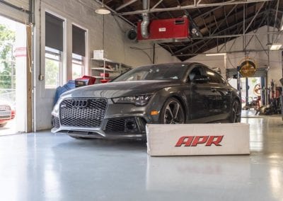 Audi APR in workshop
